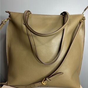Polo by Ralph Lauren Olive Leather Tote